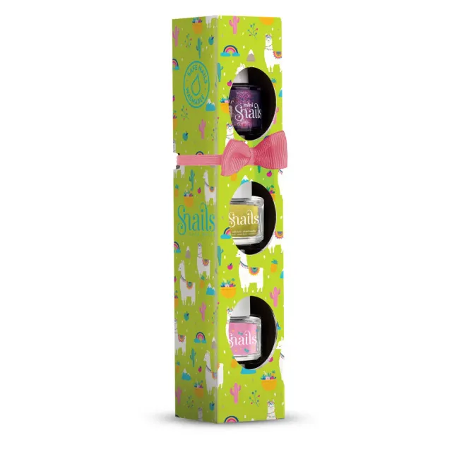 Snails Llama 3 Pack smalto bimba 3x7ml lavabile