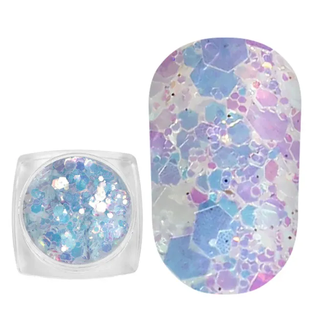 Komilfo MIX-007 glitter fotocromatici 2,5 g turchese