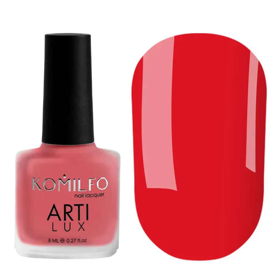 Komilfo ArtiLux 019 smalto classico 8 ml rosso rosato