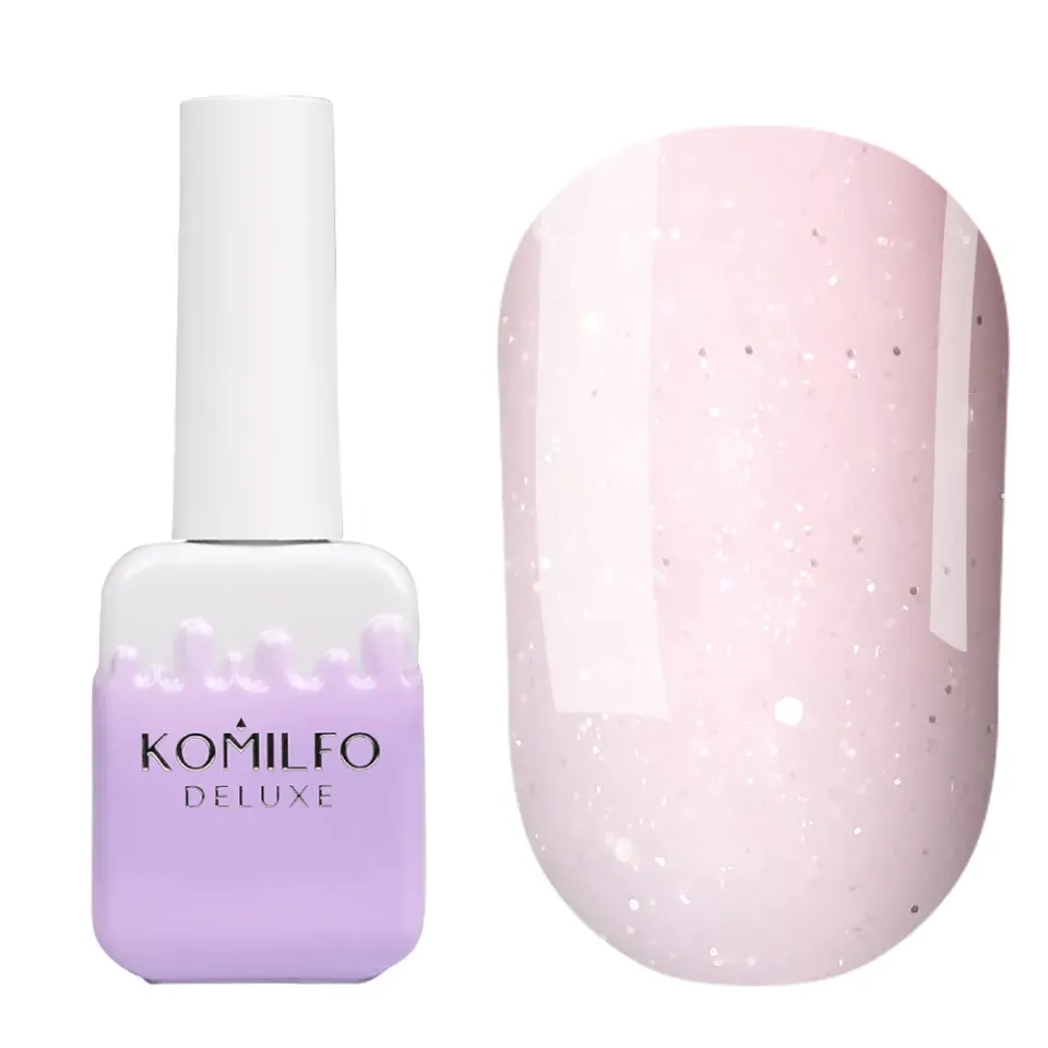 Komilfo Elite Base 005 base semipermanente 10 ml nude shimmer