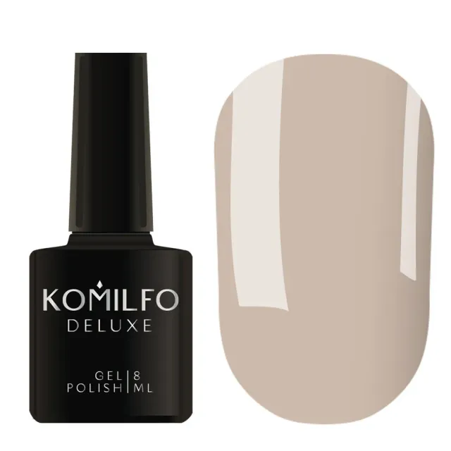 Komilfo Deluxe D070 smalto semipermanente 8 ml grigio smalto