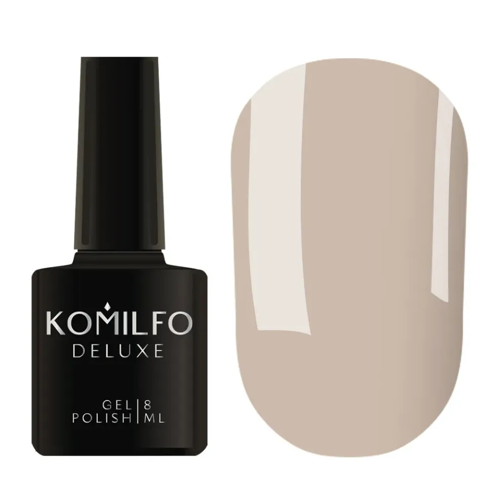 Komilfo Deluxe D070 smalto semipermanente 8 ml grigio smalto