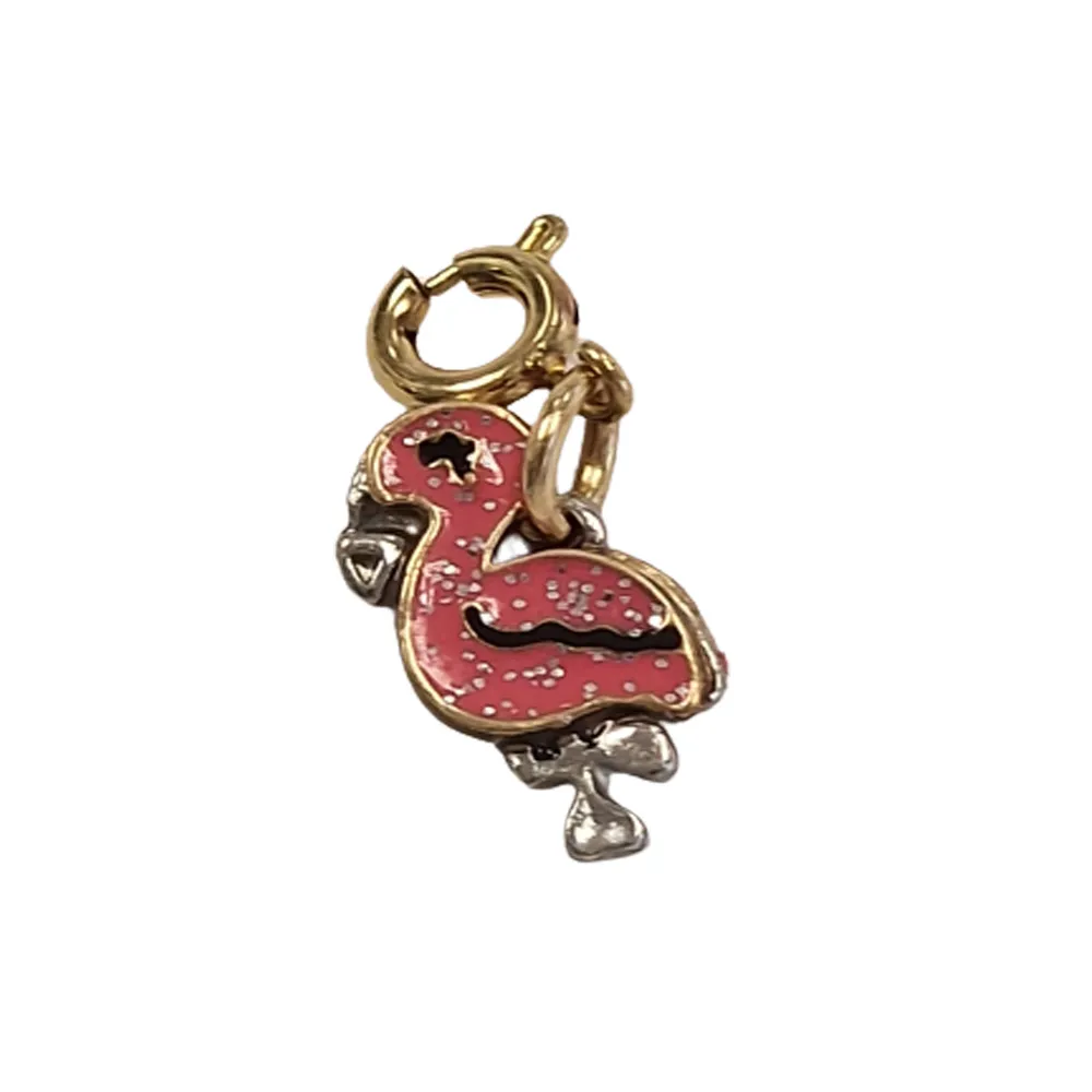 Snails Charming Flamingo charm fenicottero in lega di zinco