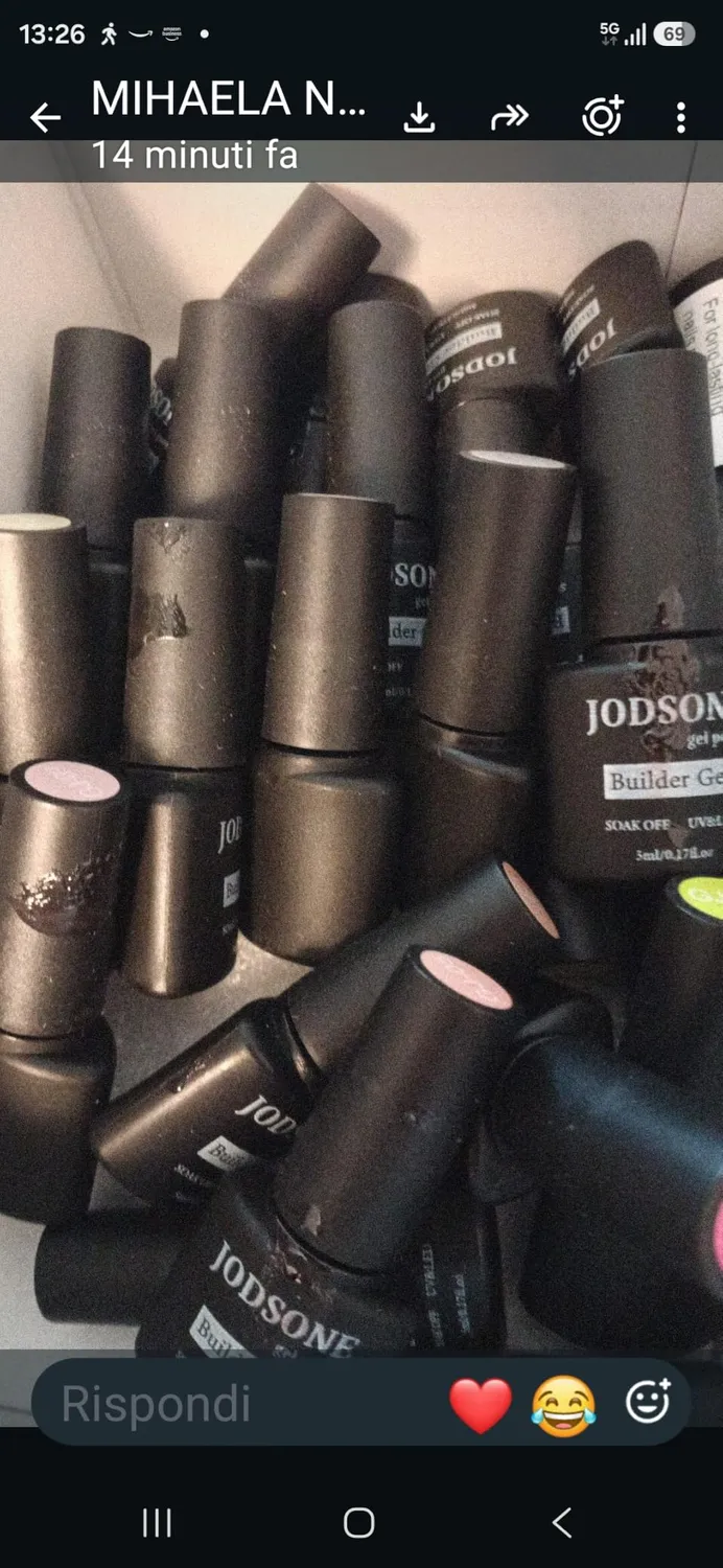 Jodsone 100SET-12-T kit gel 100pz con lampada