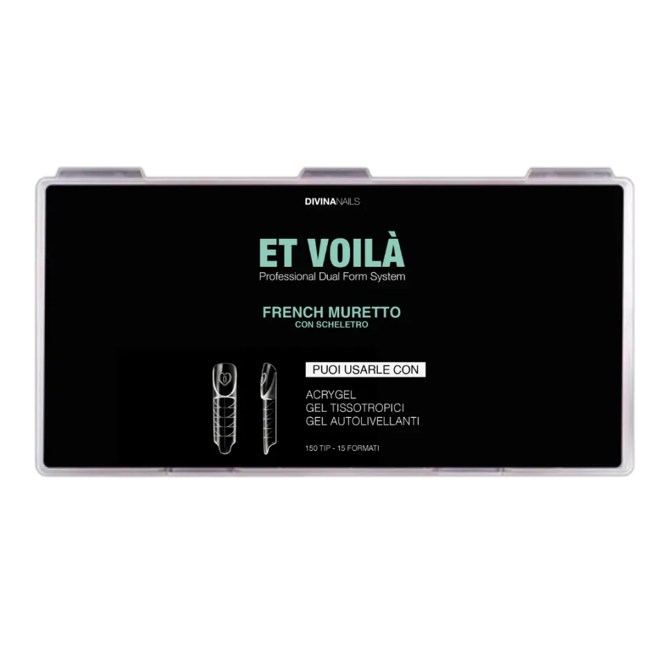 Diva Nails Et Voilà French Muretto dual form 150pz scheletro