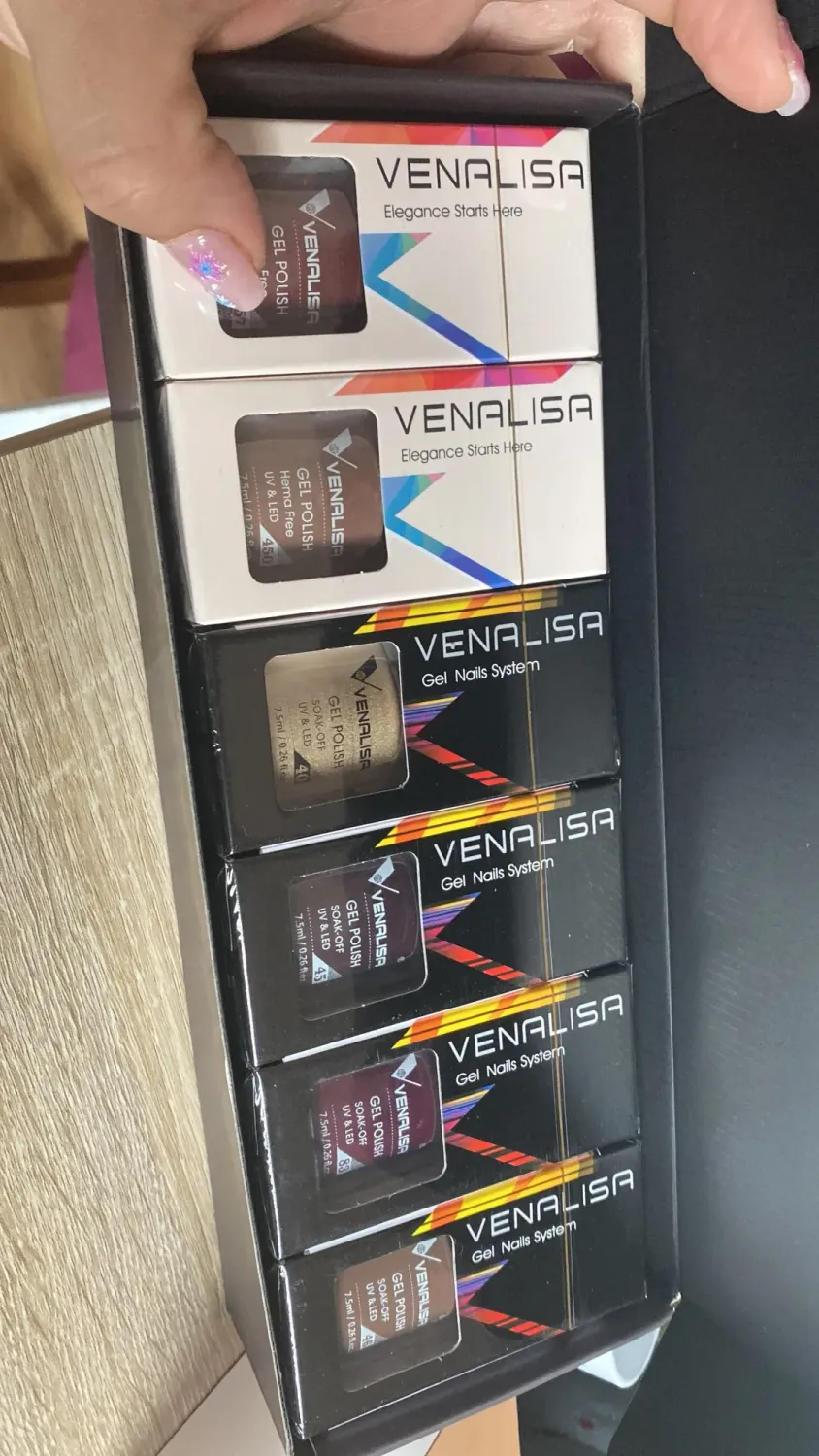 Venalisa Z0812 Brown Earth smalto gel 12x7,5ml toni marroni