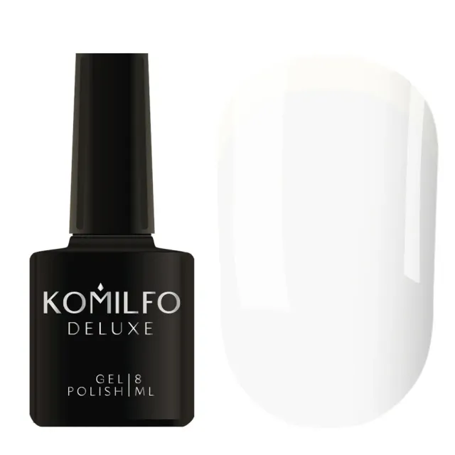 Komilfo French F010 smalto semipermanente 8 ml bianco smalto