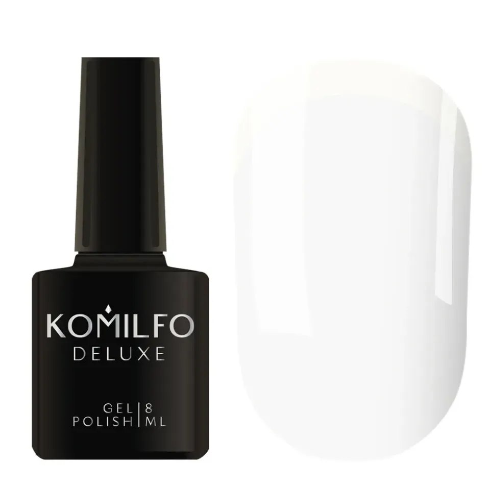 Komilfo French F010 smalto semipermanente 8 ml bianco smalto