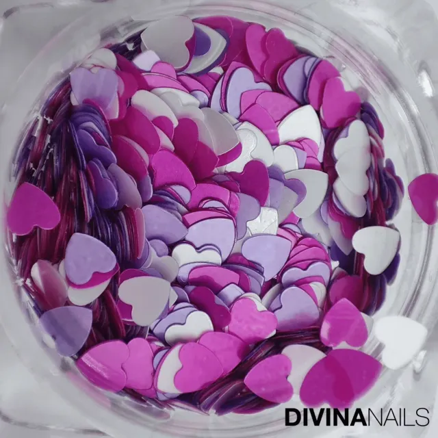 Diva Nails Colour Heart 03 cuoricini unghie 2g San Valentino