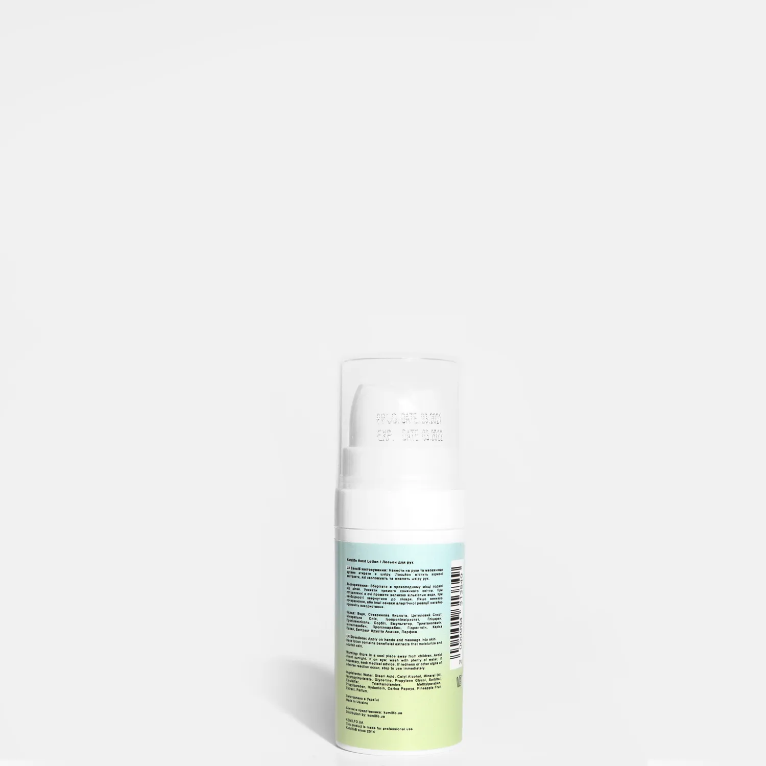 Komilfo Hand Lotion Pineapple lozione mani ananas 10 ml idratante