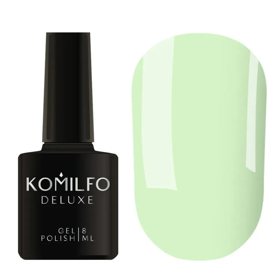 Komilfo Deluxe D162 smalto semipermanente 8 ml menta smalto