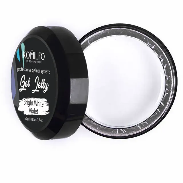 Komilfo Gel Jelly Bright White Violet gel 50 g