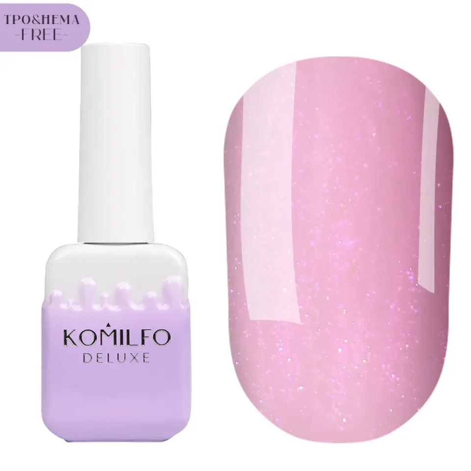 Komilfo Shine Base 005 base semipermanente 10 ml shimmer