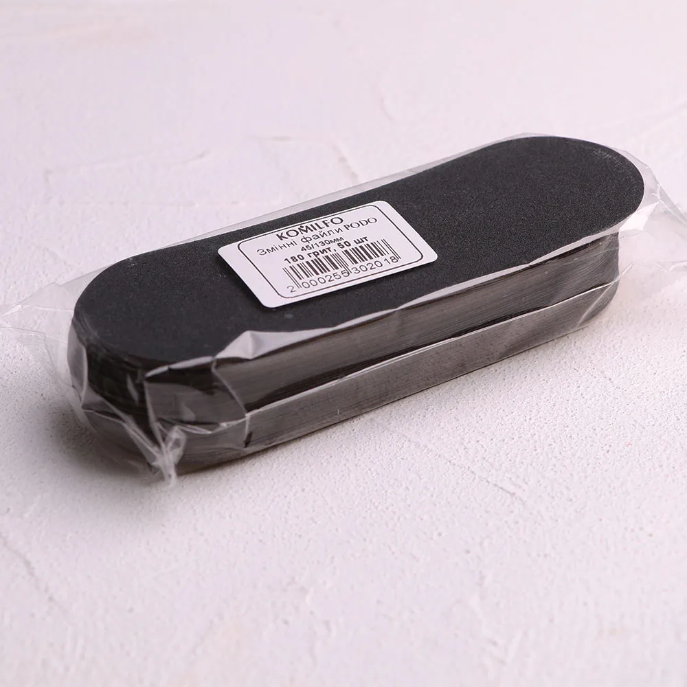 Komilfo Podo lime pedicure 180 grit 50 pz adesive