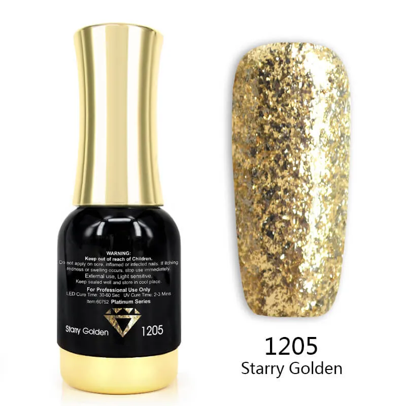 Venalisa Platinum smalto gel glitter 12ml coprente