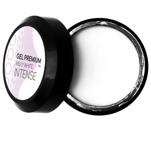 Komilfo Gel Premium gel Milky White Intense 50 g lattiginoso