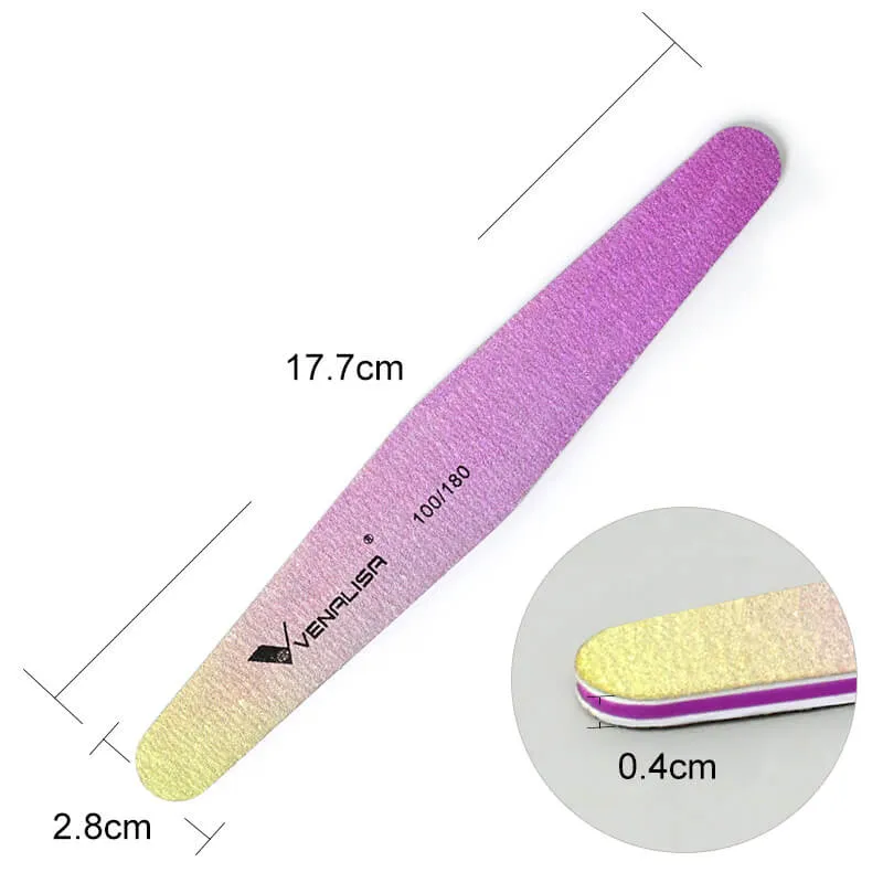 Venalisa Nail Files lime unghie 5 pezzi grana 100/180