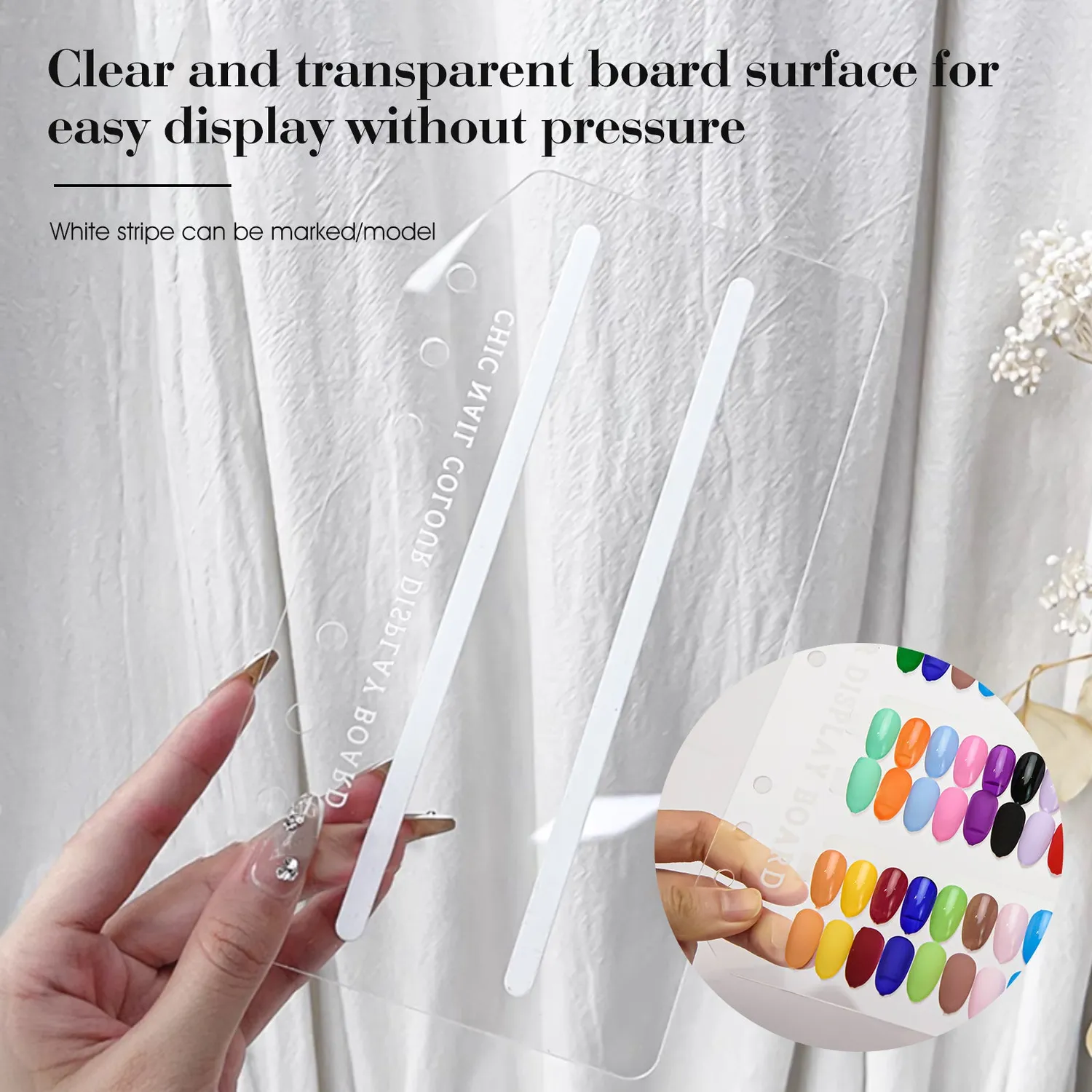 Venalisa Acrylic Color Book espositore tip trasparente 120 posti