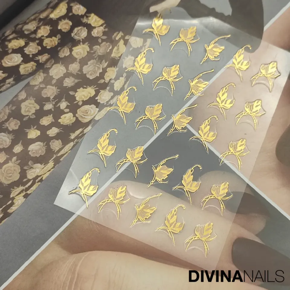 Diva Nails Stickers 3D Nature New Year's 020 Decorazioni Unghie Capodanno