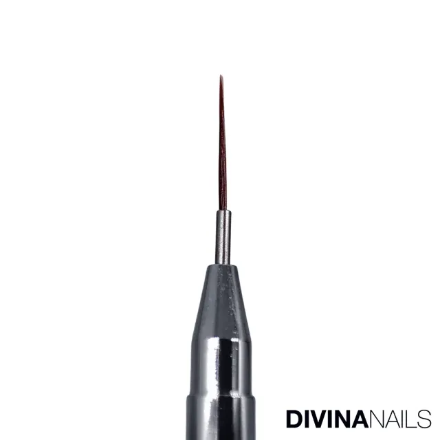 Divina Nails N. 200 Pennello Nail Art Wine Red setole sintetiche