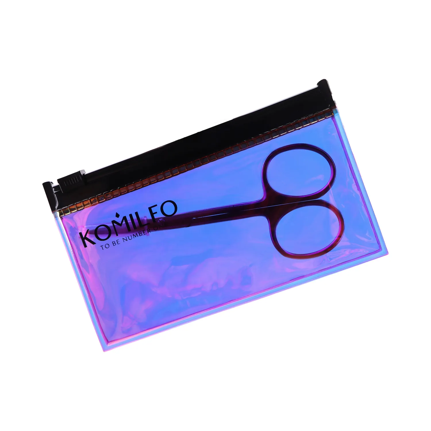 Komilfo Safe+ forbici unghie 22 mm punta arrotondata custodia