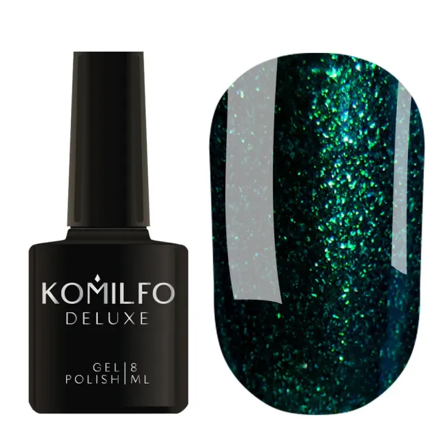 Komilfo Deluxe Series D157 smalto semipermanente 8 ml verde bottiglia