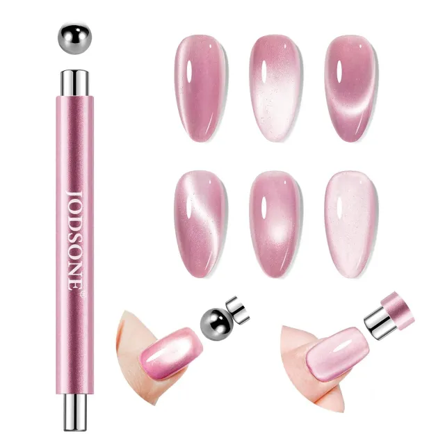 Jodsone Magnete Unghie 3-in-1 Cat Eye Rose-Magnet