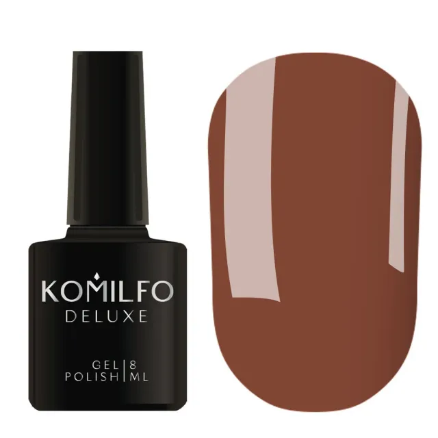 Komilfo Deluxe D273 smalto semipermanente 8ml cioccolato latte