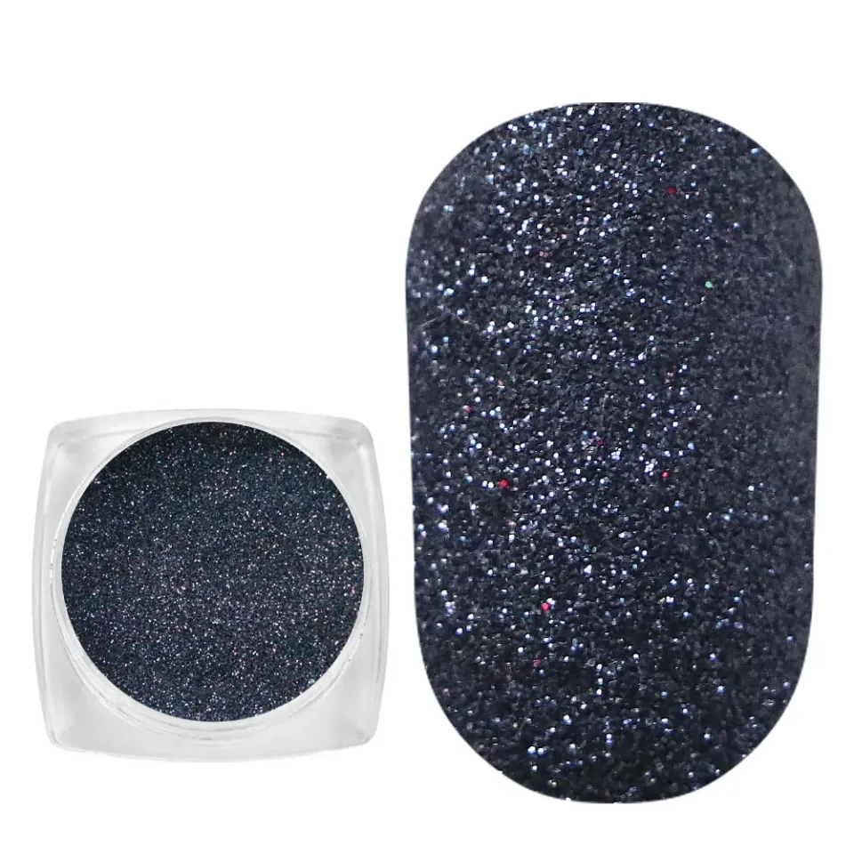 Komilfo 025 glitter unghie grafite 0,08 mm 2,5 g