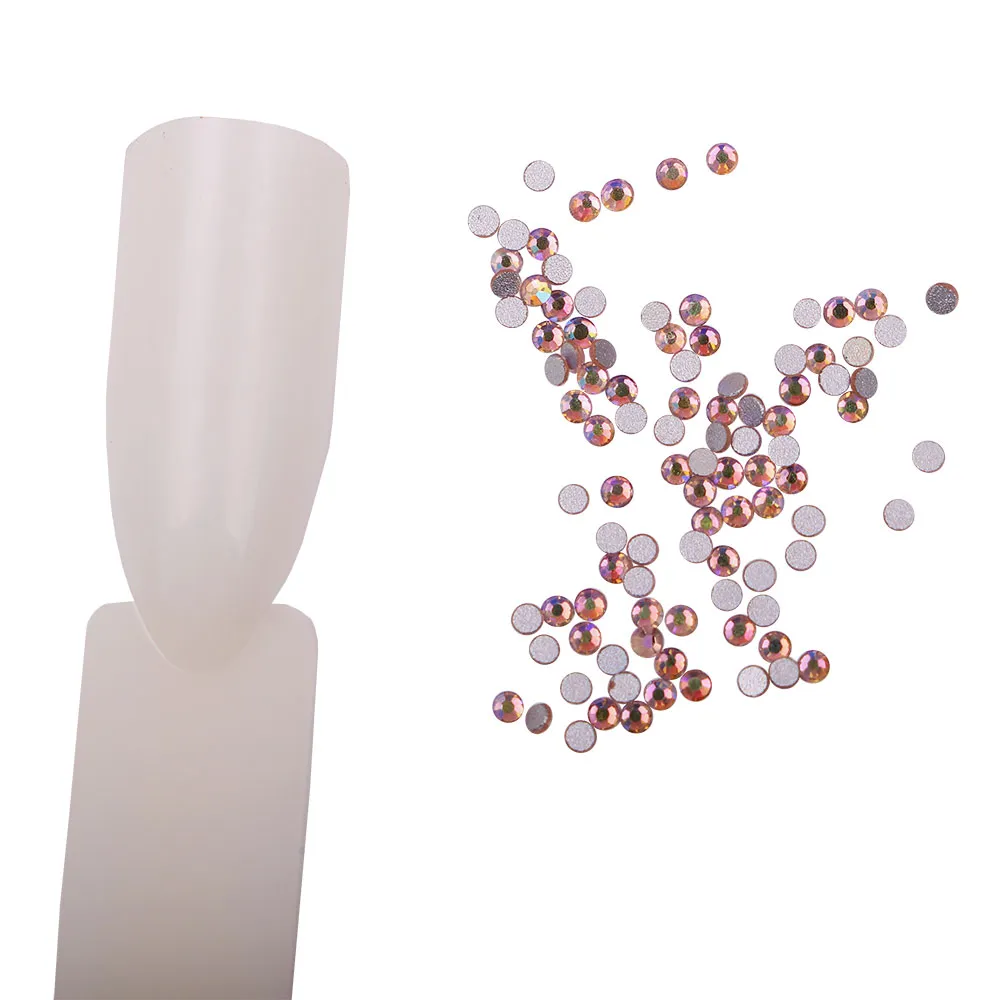 Komilfo Rhinestones strass Light Peach AB misura 3 100 pz