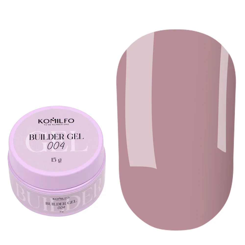 Komilfo Builder 004 gel unghie 15 g lattiginoso