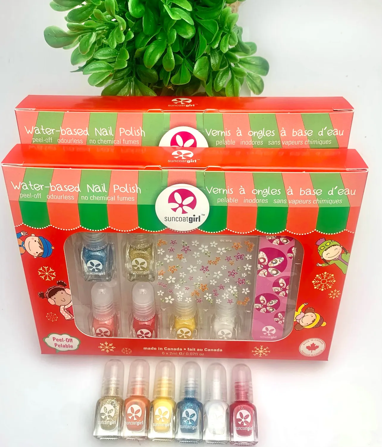 Suncoatgirl Magic Mini Mani kit smalti bambini 6 pezzi