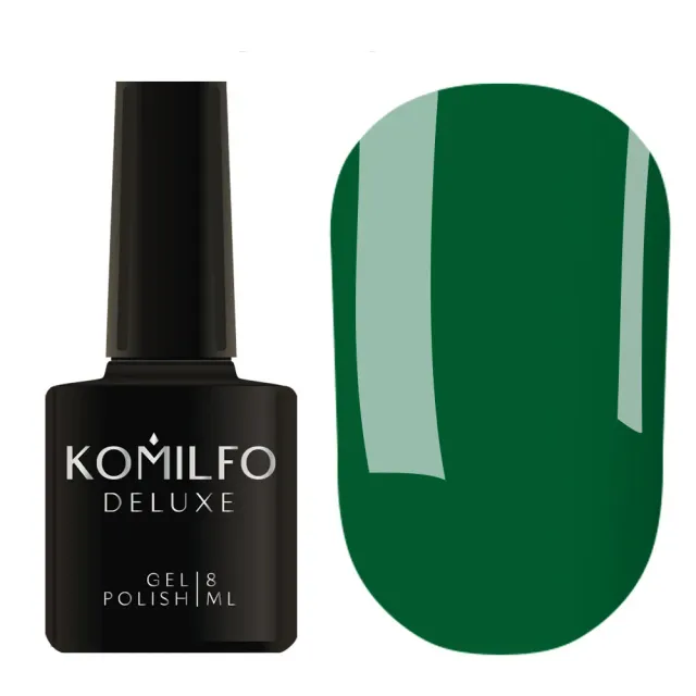 Komilfo Deluxe D153 smalto semipermanente 8 ml verde smalto