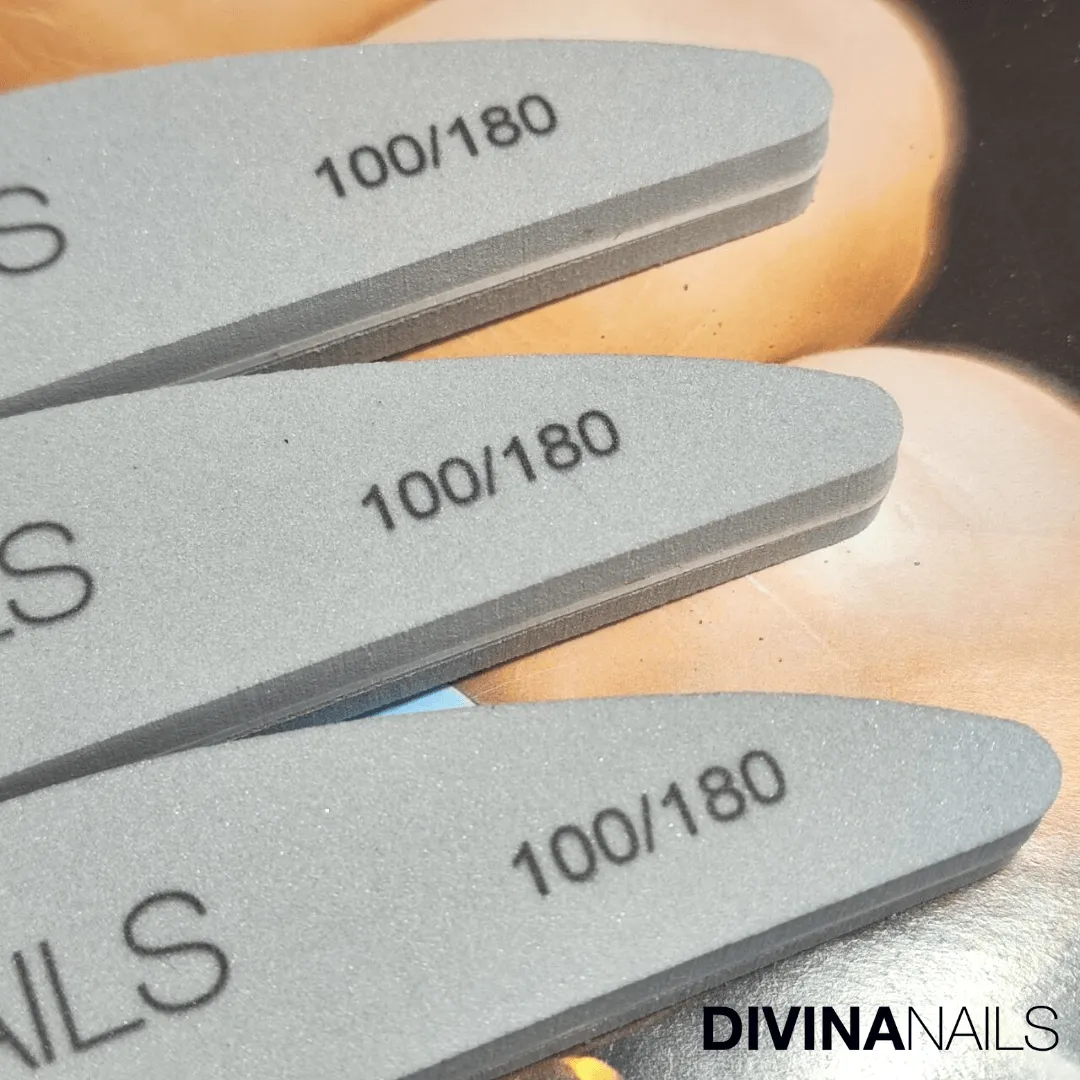 Diva Nails Lima Buffer bilaterale buffer unghie grana fine 10pz