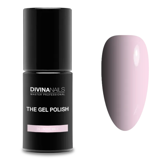 Diva Nails The Gel Polish 24 Rose Milk semipermanente 8ml lattiginoso