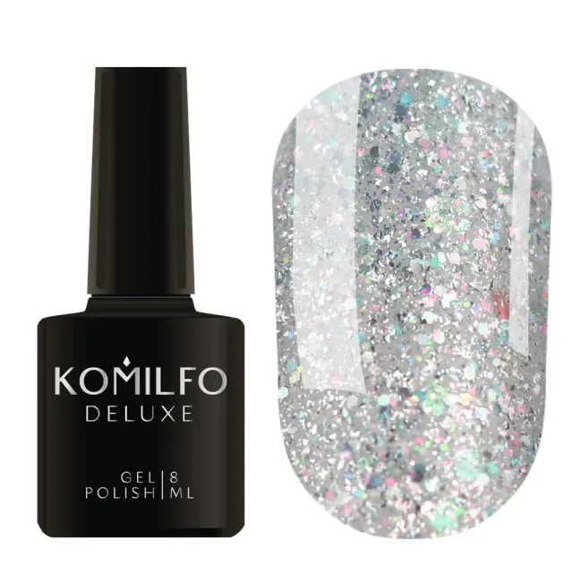 Komilfo Glow Attack 001 smalto semipermanente 8 ml olografico
