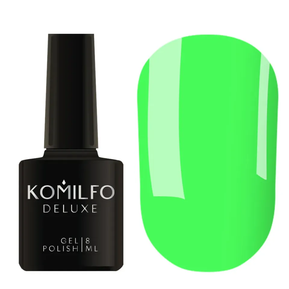 Komilfo Deluxe D171 smalto semipermanente 8 ml verde neon