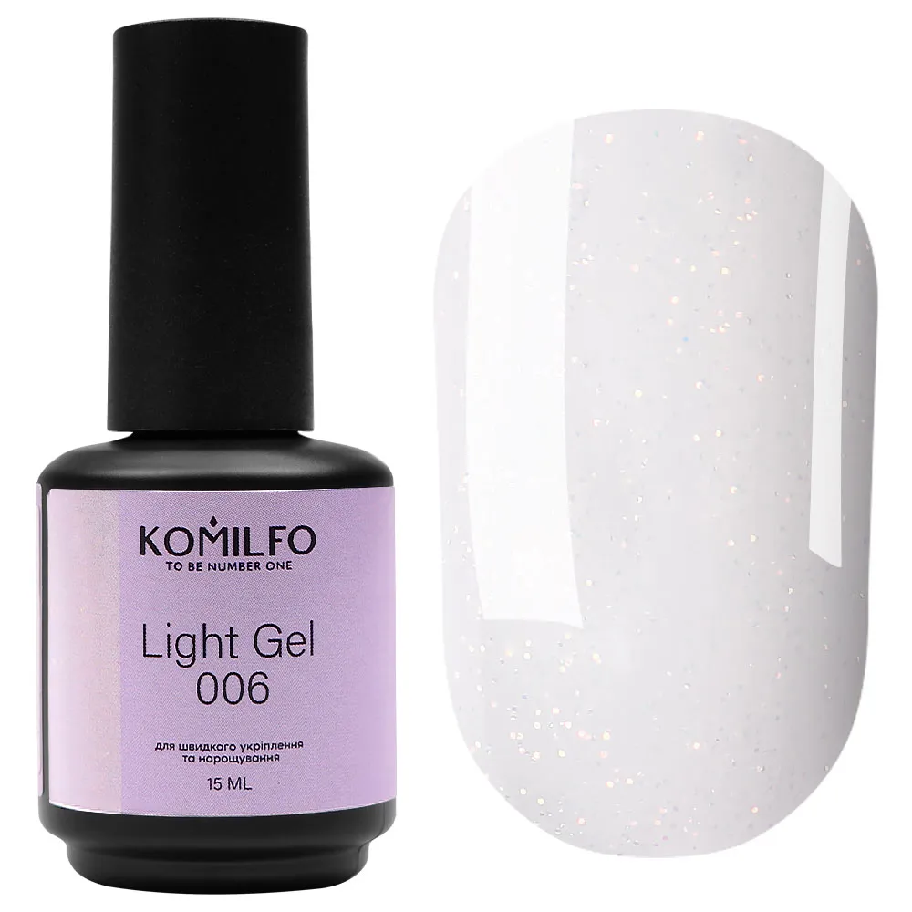 Komilfo Light Gel 006 gel liquido 15 ml rinforzo veloce