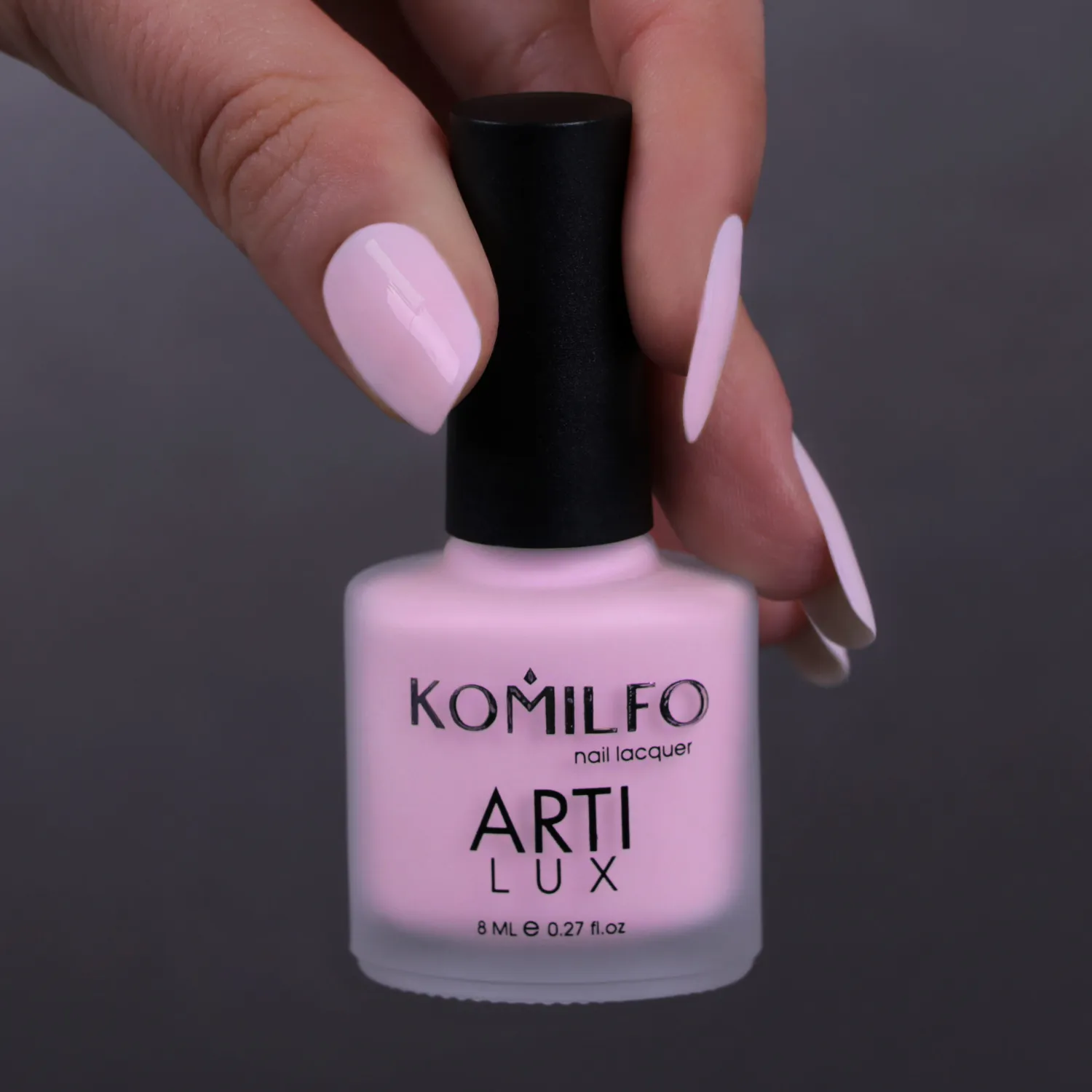 Komilfo ArtiLux 005 smalto rosa chiaro 8 ml