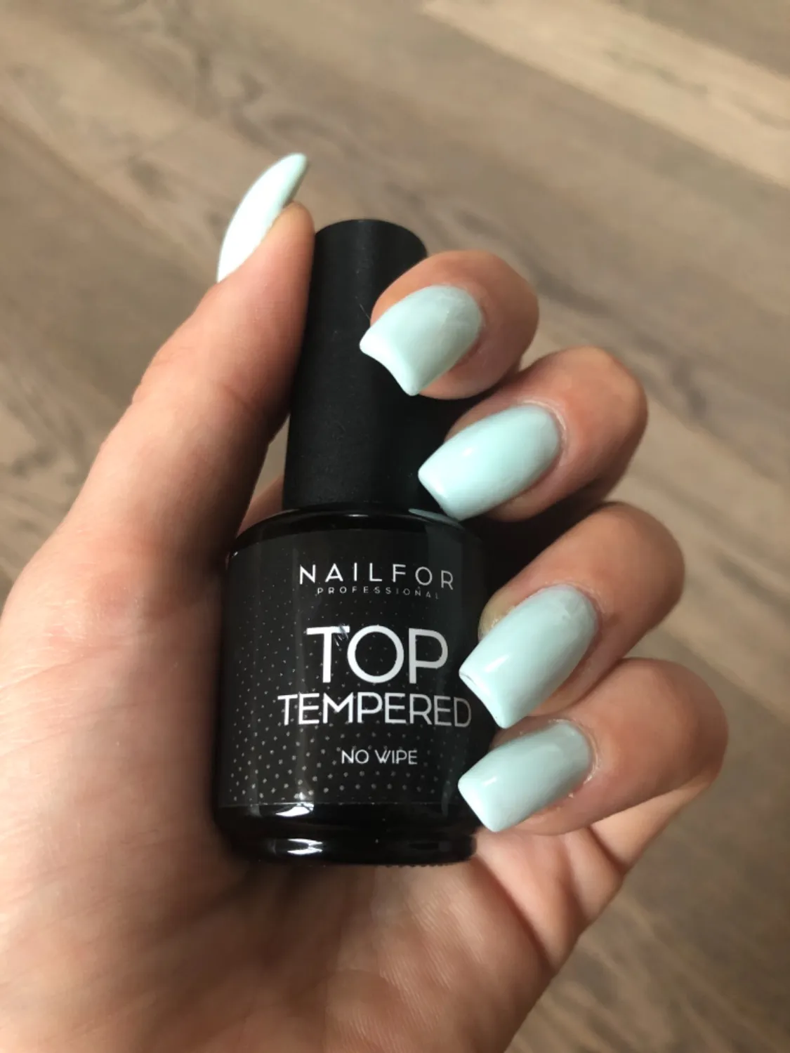 Nailfor Tempered Top Coat Sigillante No Wipe 15ml extra lucido