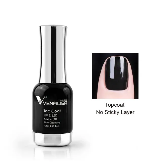 Venalisa No-Wipe top coat semipermanente 12ml lucido