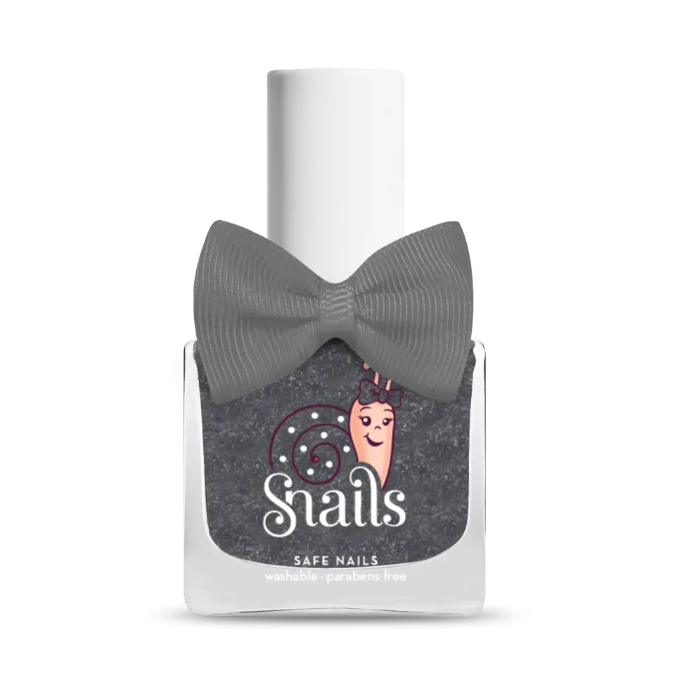 Snails Silvermist smalto bambina glitter argento