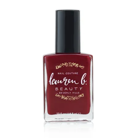 Lauren B Beauty Laurel Canyon Lover smalto rosso borgogna vegan