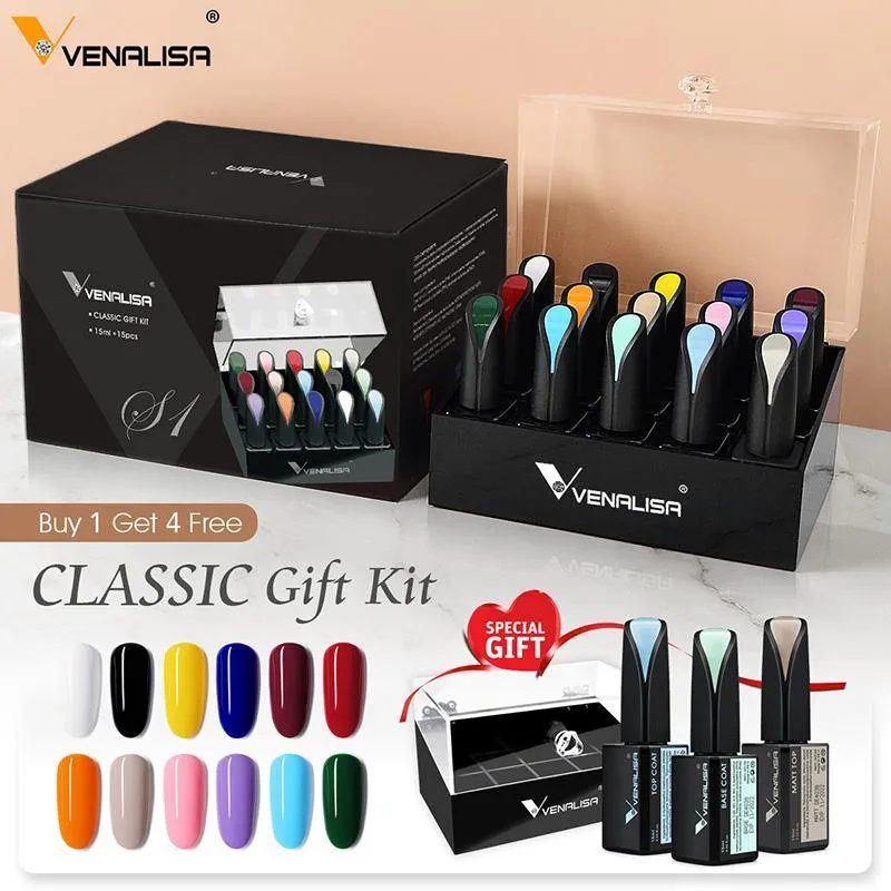 Venalisa Luxury Box Kit S1 15 smalti gel 15ml