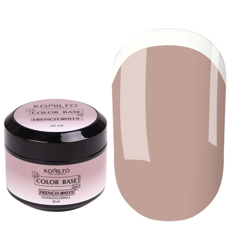 Komilfo Color Base French 019 base semipermanente 30 ml nude