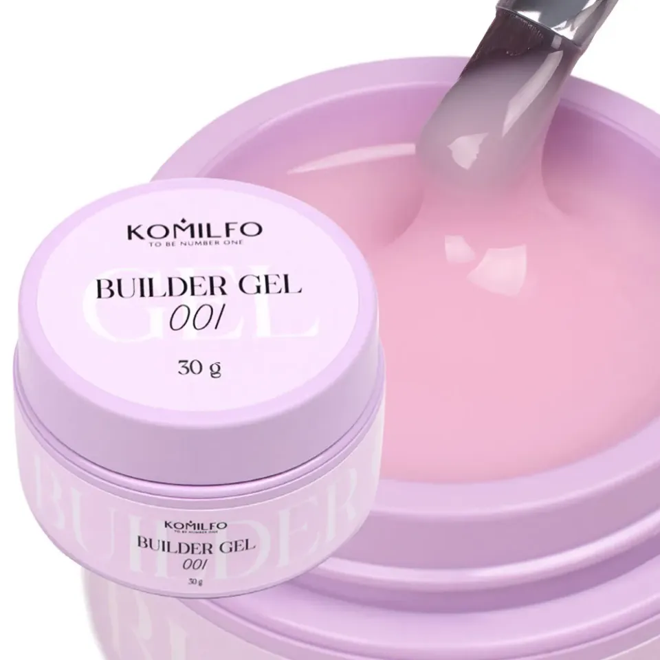Komilfo Builder Gel 001 gel costruttore 30 g medio-viscoso