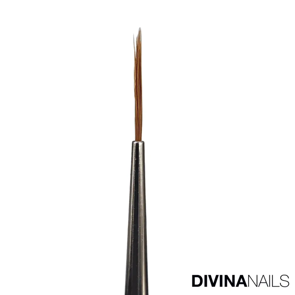Diva Nails N46490 N.0 pennello nail art Kolinsky line fine