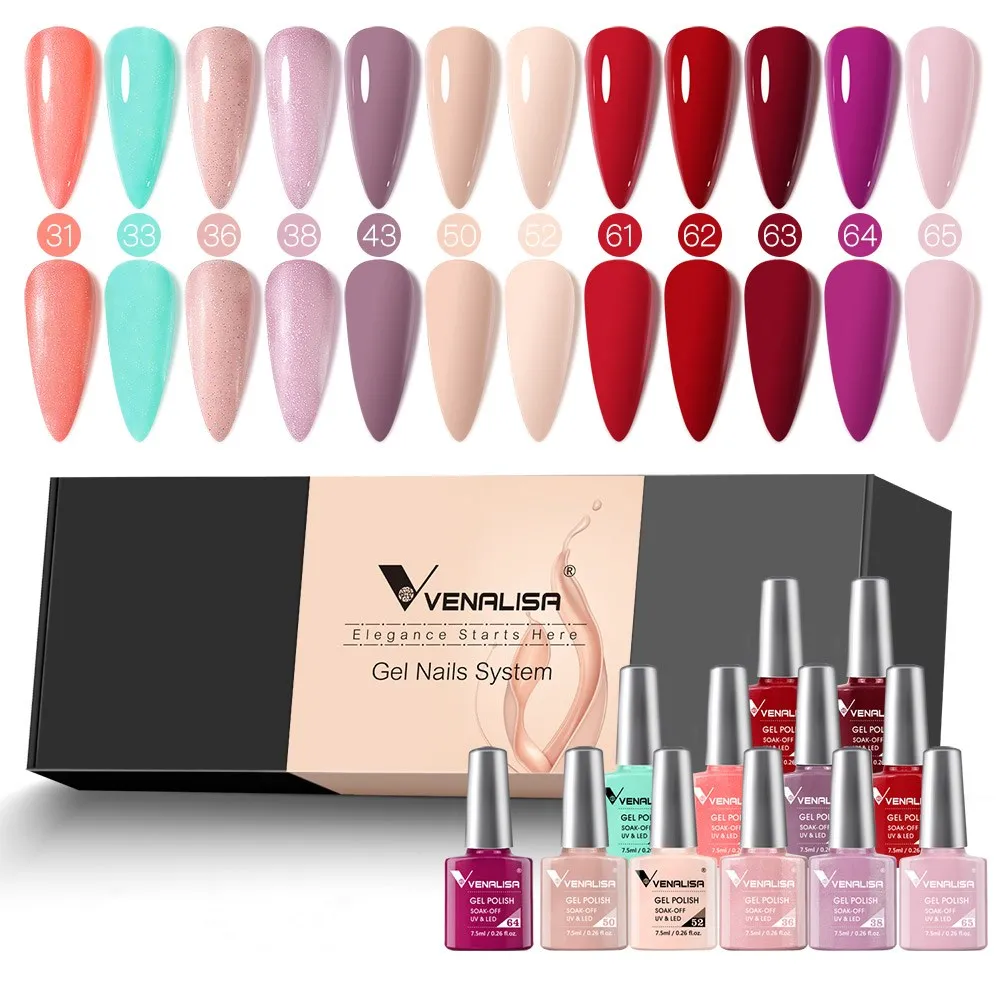 Venalisa Dream Grace smalto gel set 12 colori 7,5ml