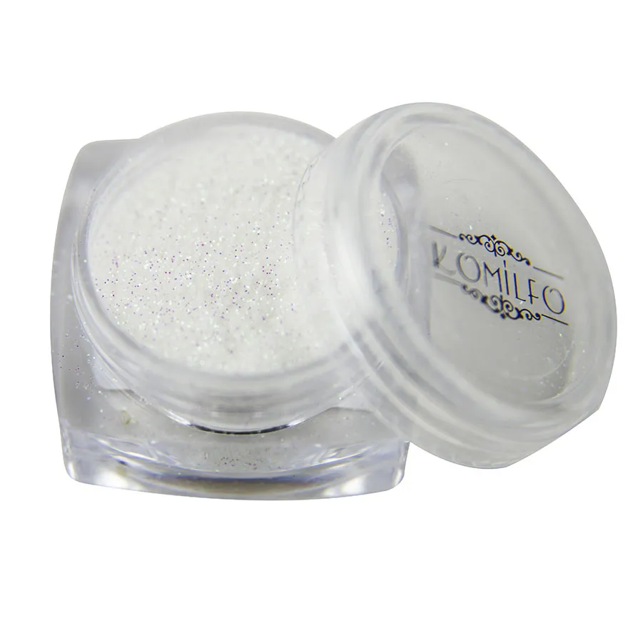 Komilfo Glitter 030 decorazioni unghie 2,5 g verde chiaro 0,1 mm