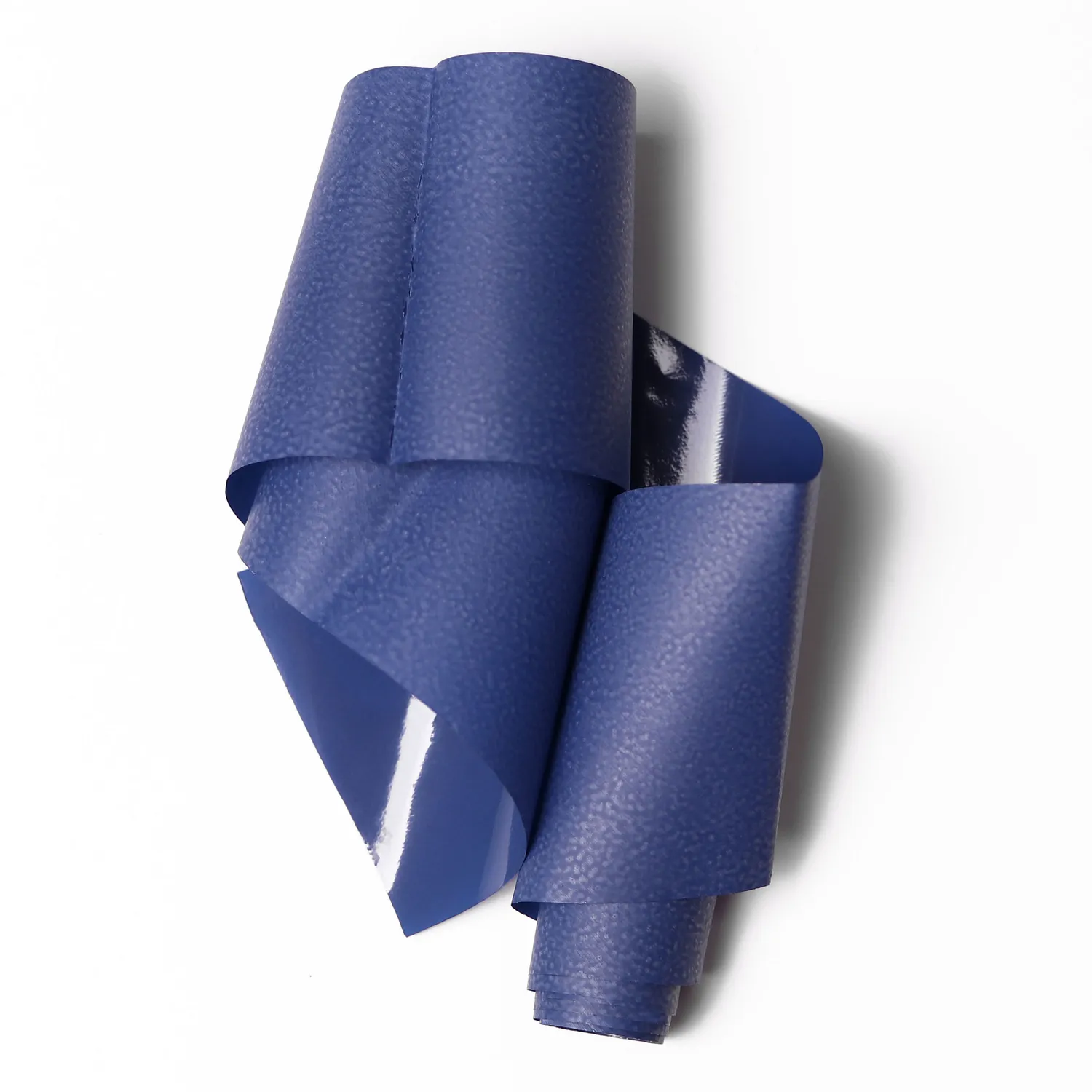 Komilfo foil unghie craquelure blu mat 1 pz